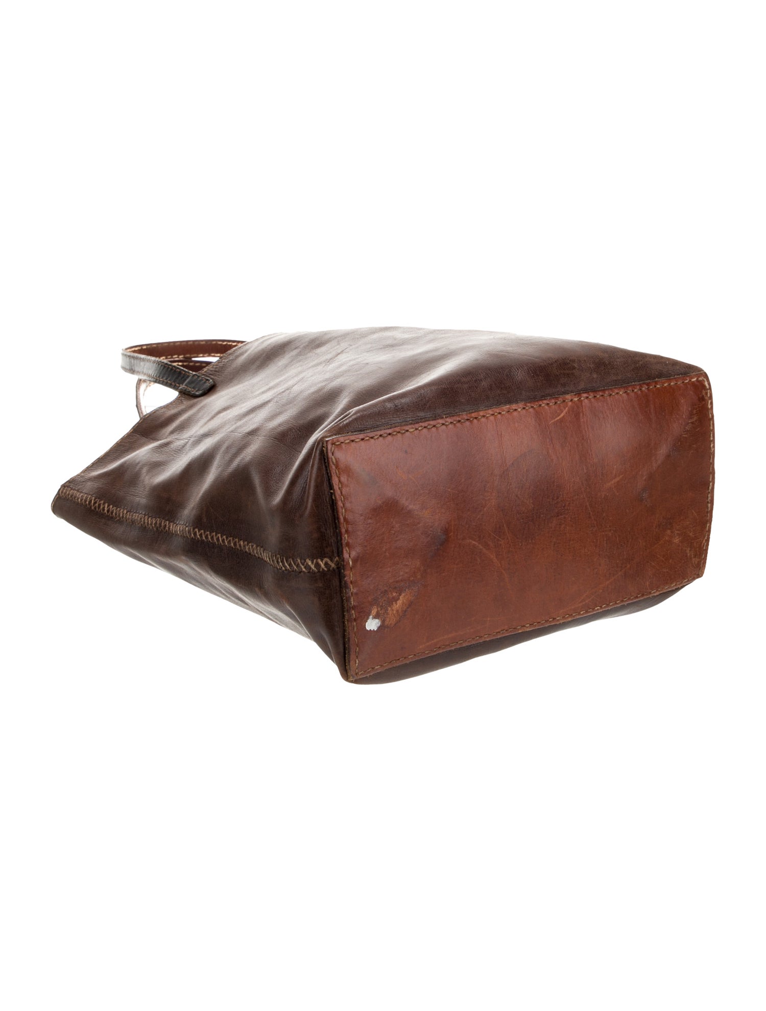 Barney's New York Leather Shoulder Bag